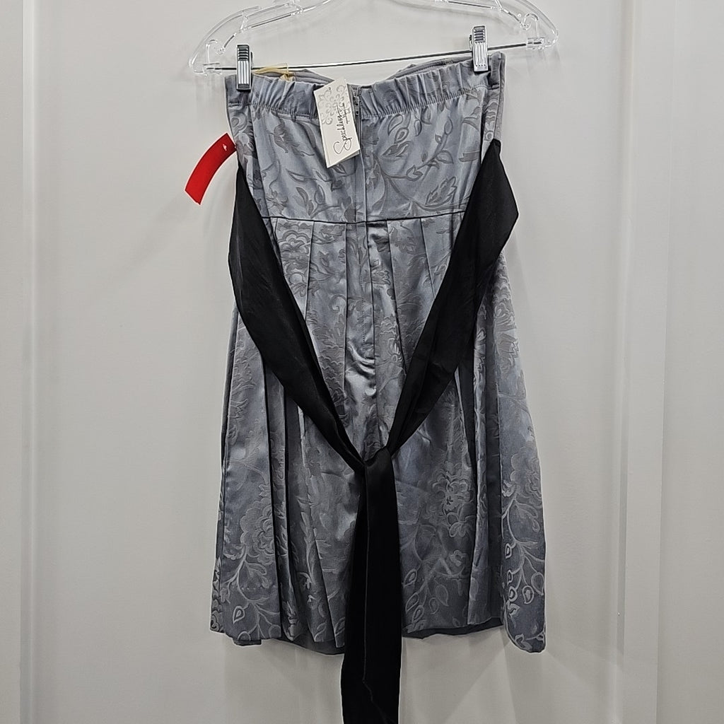 Speechless Size S Gray New Strapless Mini Dress
