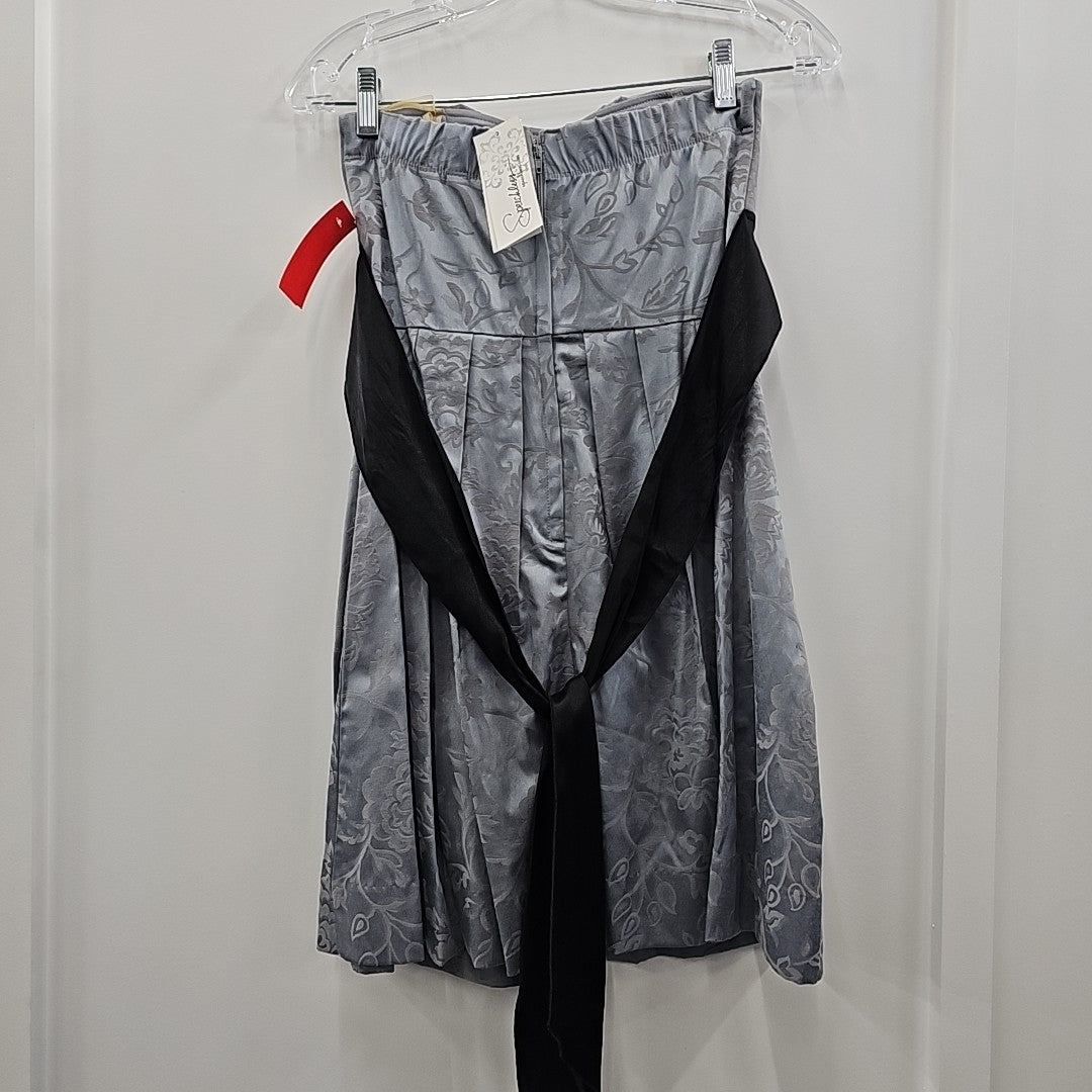 Speechless Size S Gray New Strapless Mini Dress