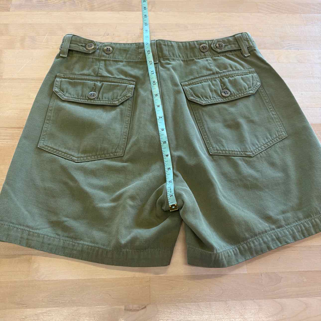 C of H Size 28 Green Preloved Shorts