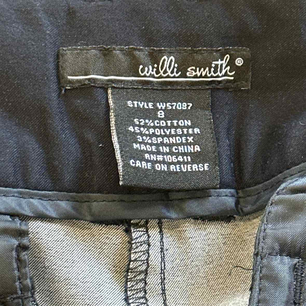 Willi Smith Size 8 Black Shorts