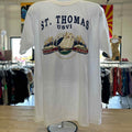 Coach Size XL White Preloved MENS T-shirt