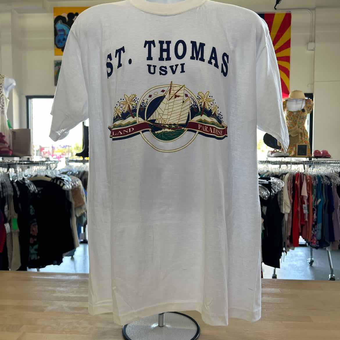 Coach Size XL White Preloved MENS T-shirt