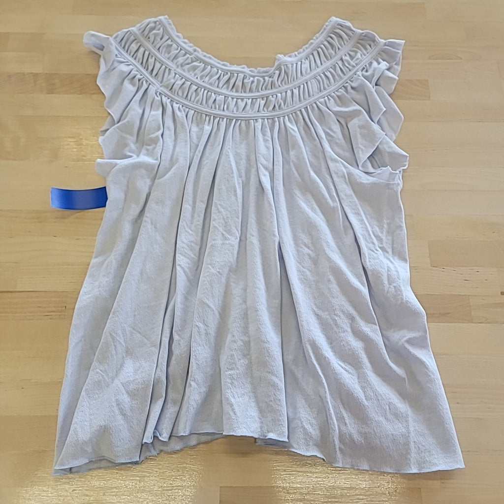 Free People Size S Blue Blouse