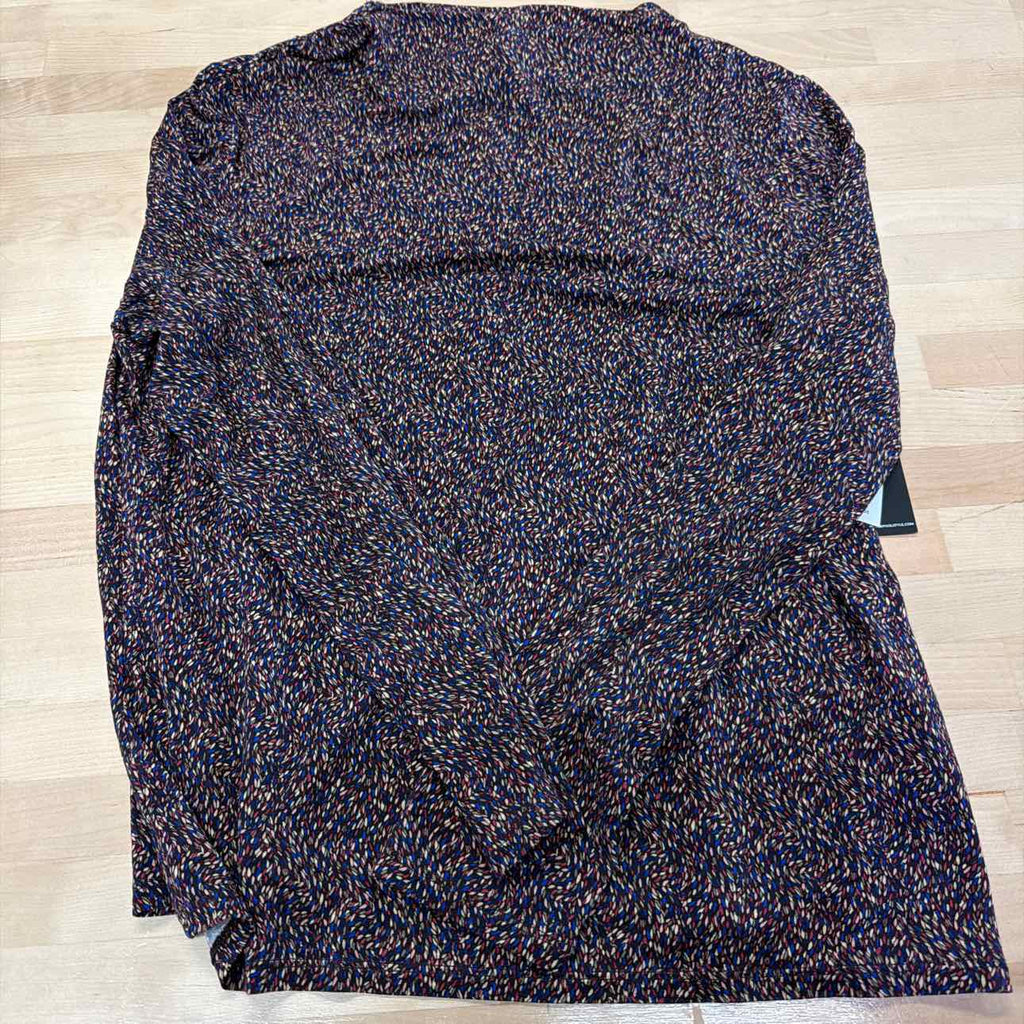 Liverpool Los Angeles Mock Neck Gathered Top