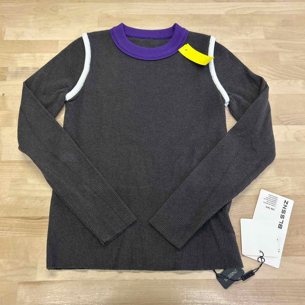 BLSSNZ Size S Gray Long Sleeve