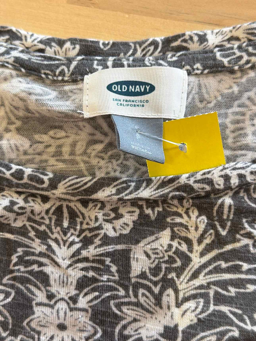 Gap Size S Gray Blouse