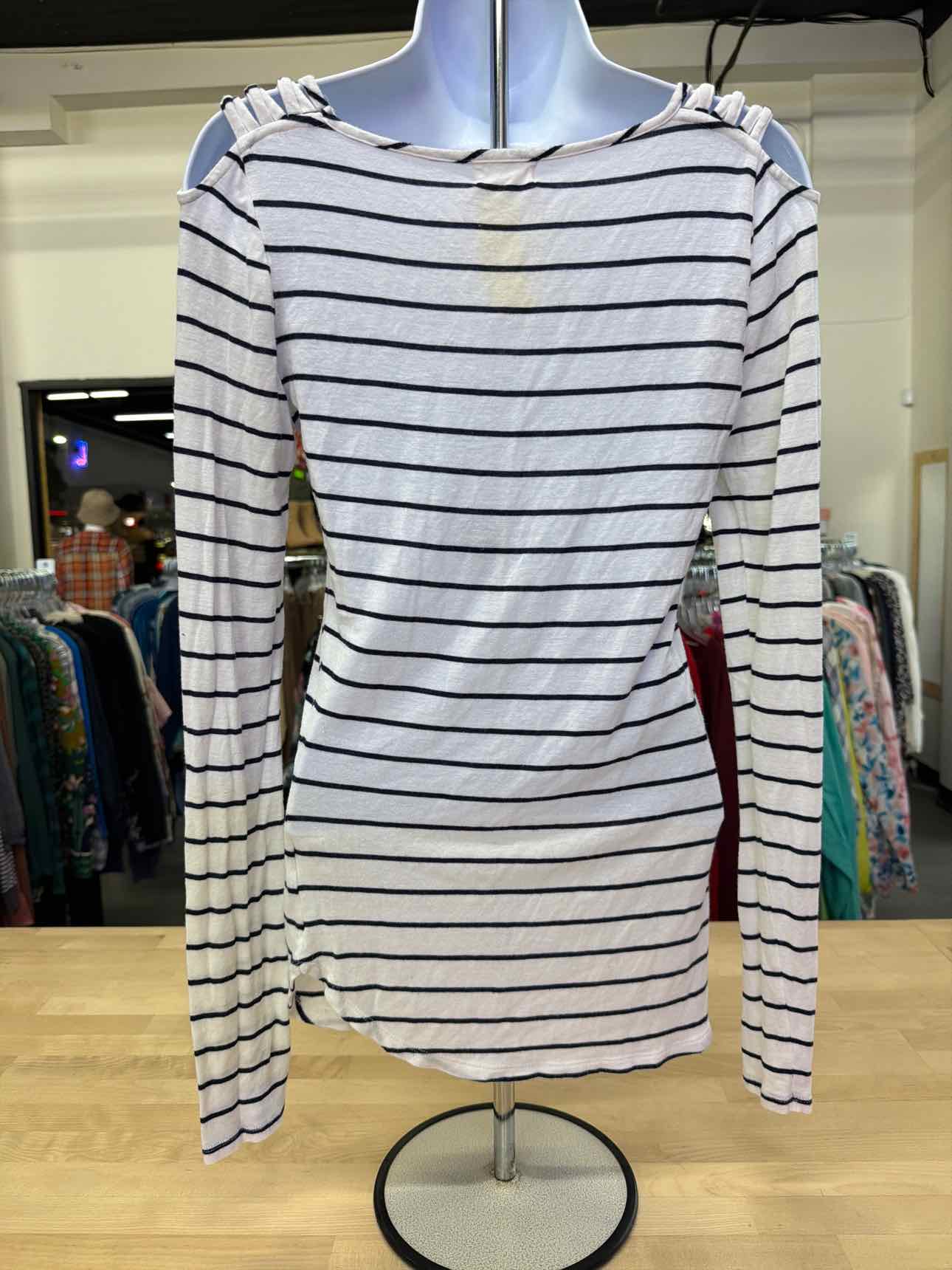 Glitz Size S White Long Sleeve