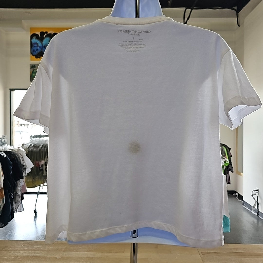 Grayson Size S White New T-Shirt SS