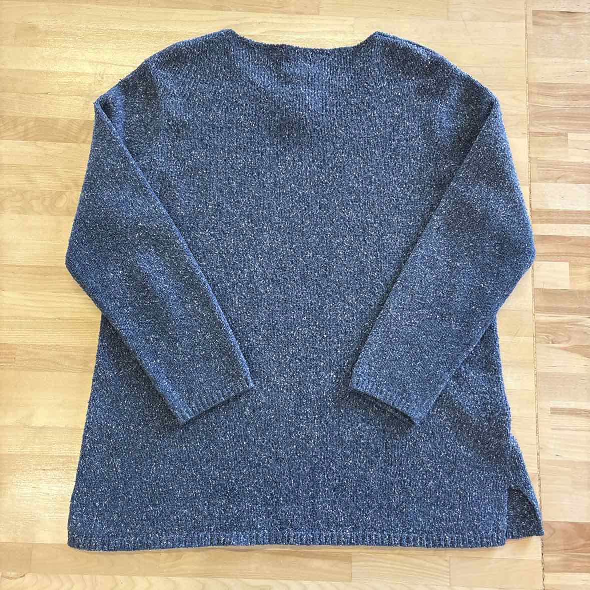 St John's Bay Size L Blue Sweater