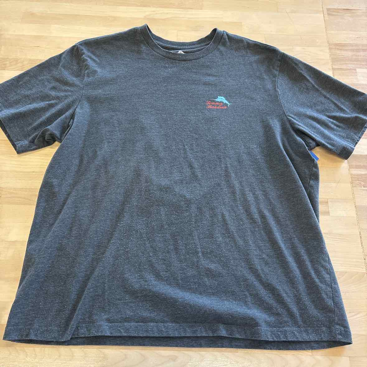 Tommy Bahama Size XL Gray MENS T-shirt