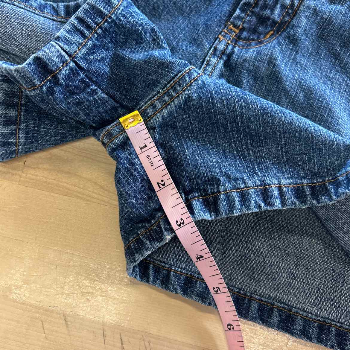 Lei Women Size 13 Blue Denim Preloved Shorts