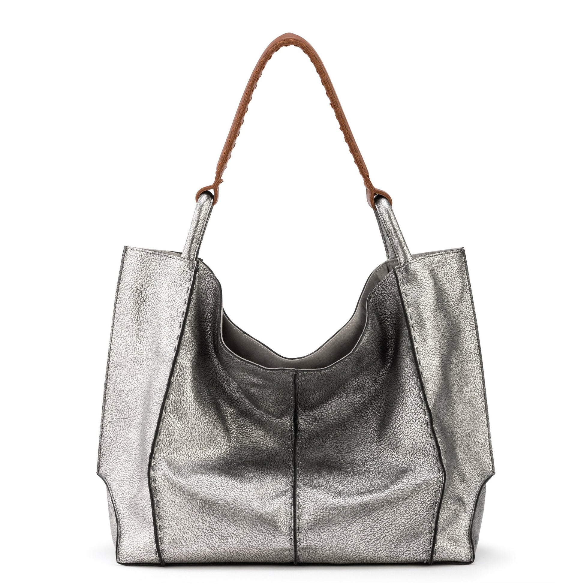 The Sak Silver Tote Handbag