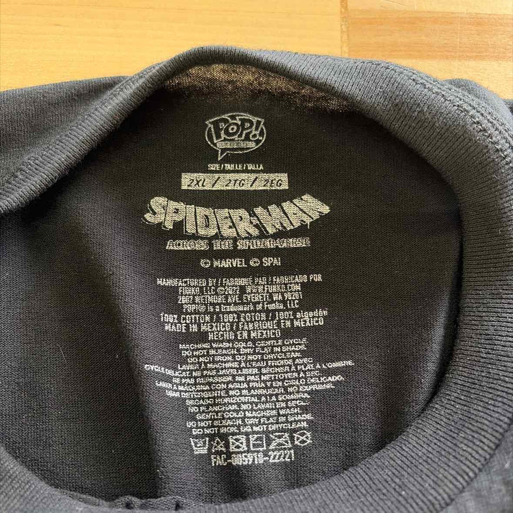 POP Size 2XL Black Preloved MENS T-shirt