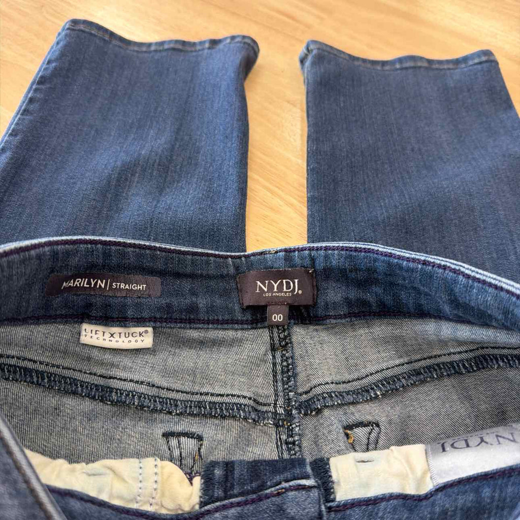 NYDJ Size 0 Navy Jeans
