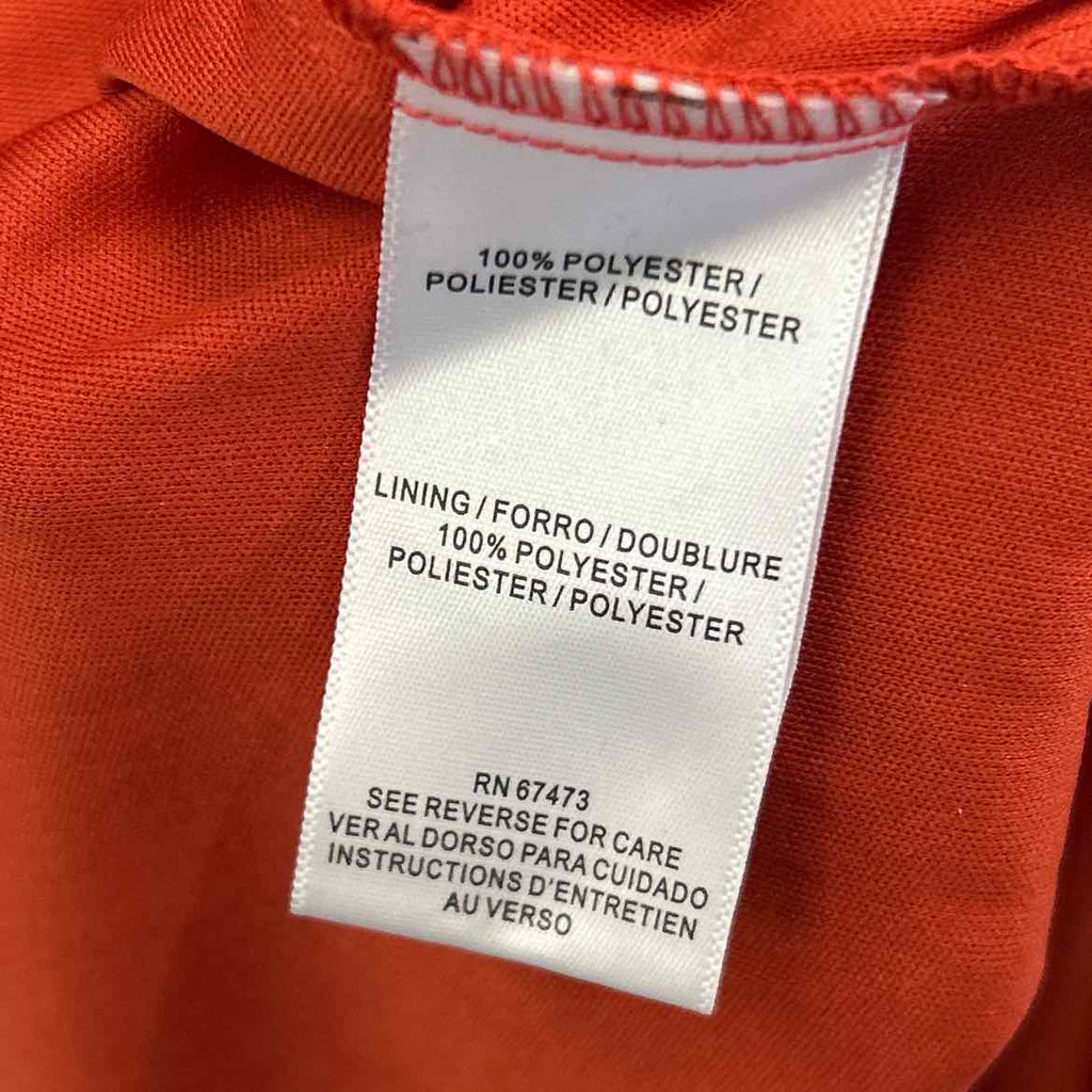 Maison Tara Size 14 Orange Flannel Preloved Dress