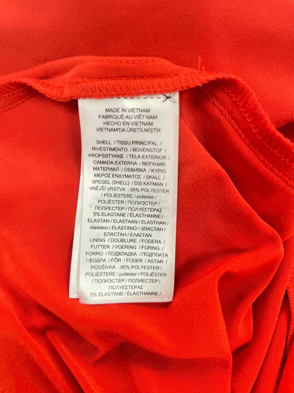 Ralph Lauren Size 8 Tomato Red New Dress