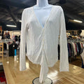 Sanctuary Size M White Preloved Longsleeve