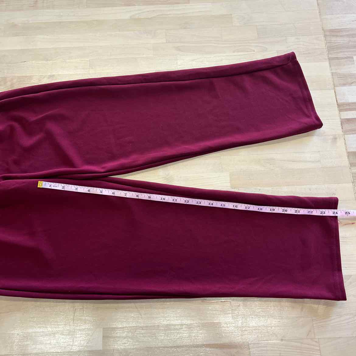 O to S Size S/M Burgundy Preloved Pants