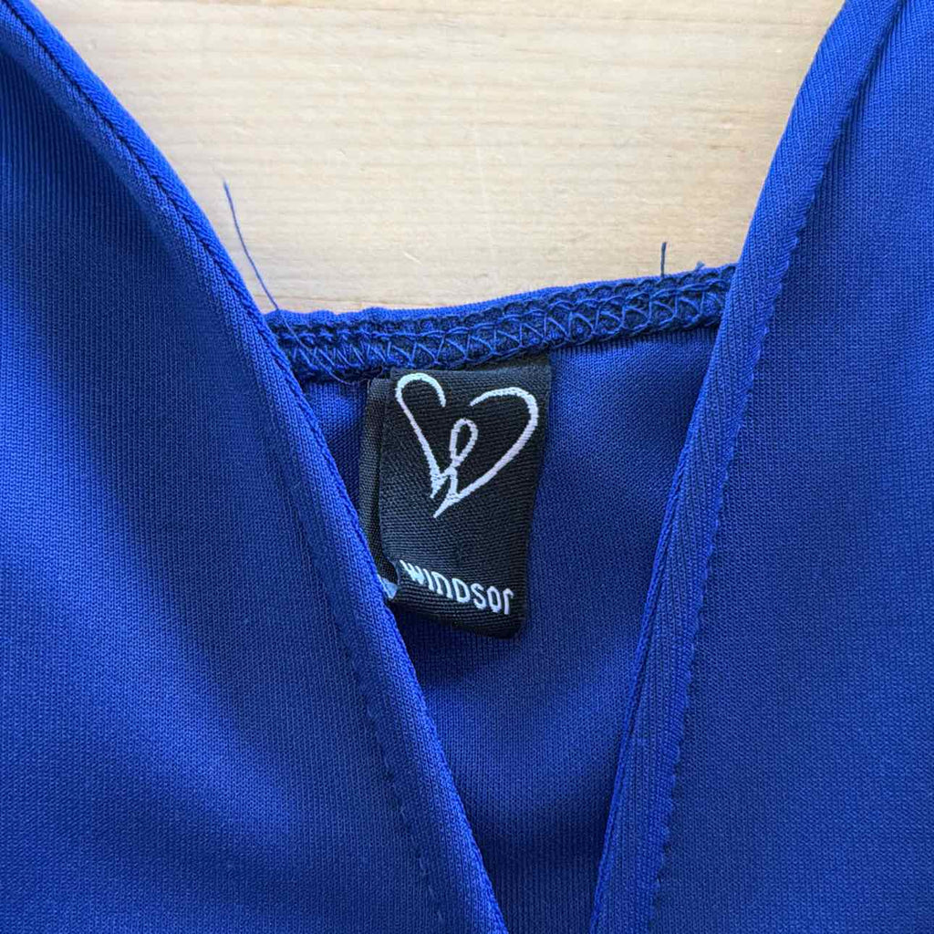 Windsor Size S Blue Preloved Corset