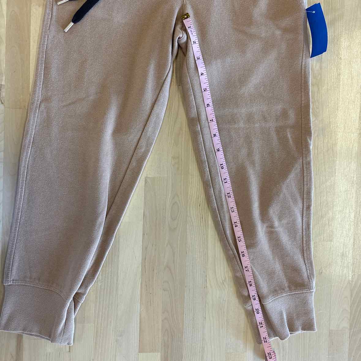 DKNY Size S Tan Sweatpants
