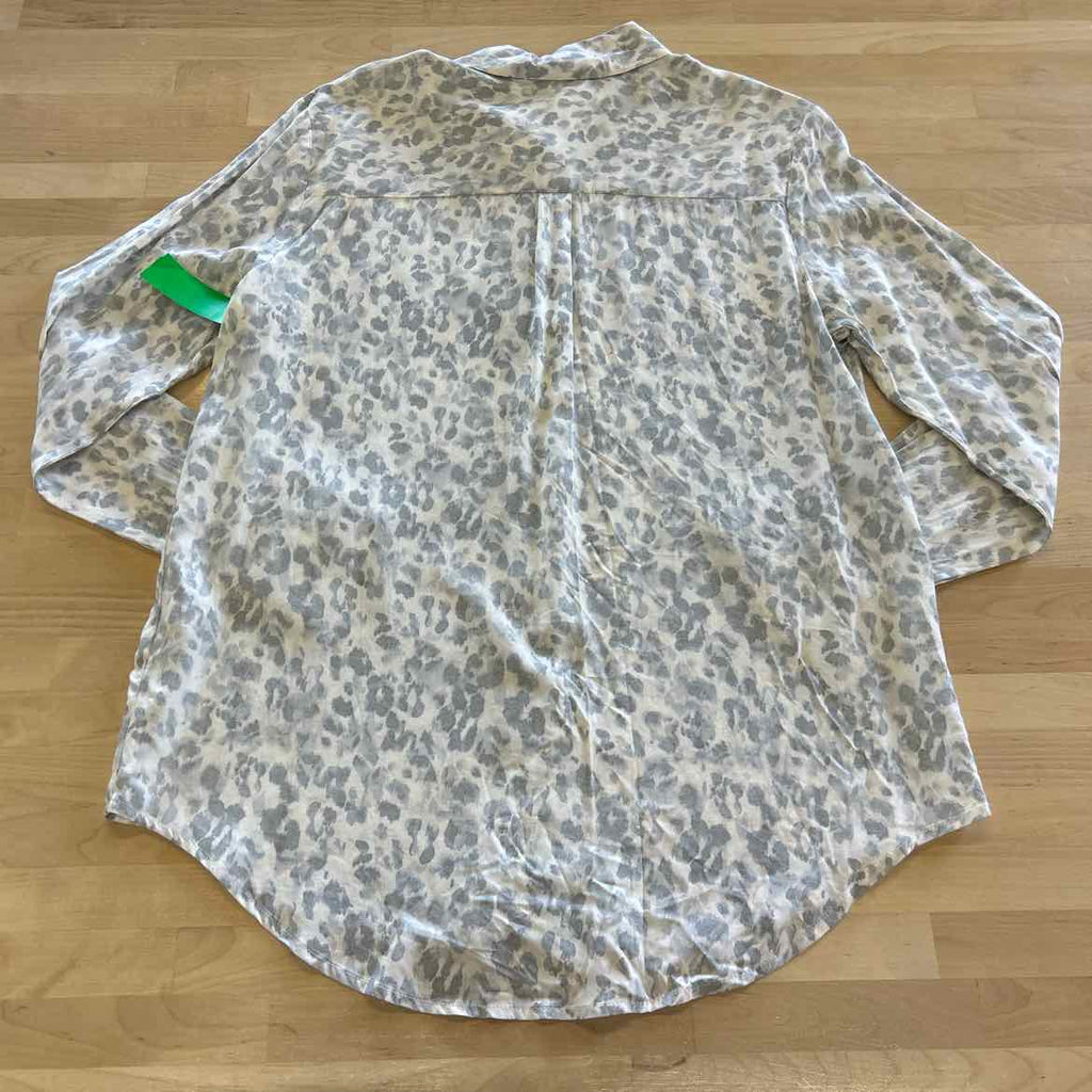 Calvin Klein Size XS Gray Long Sleeve