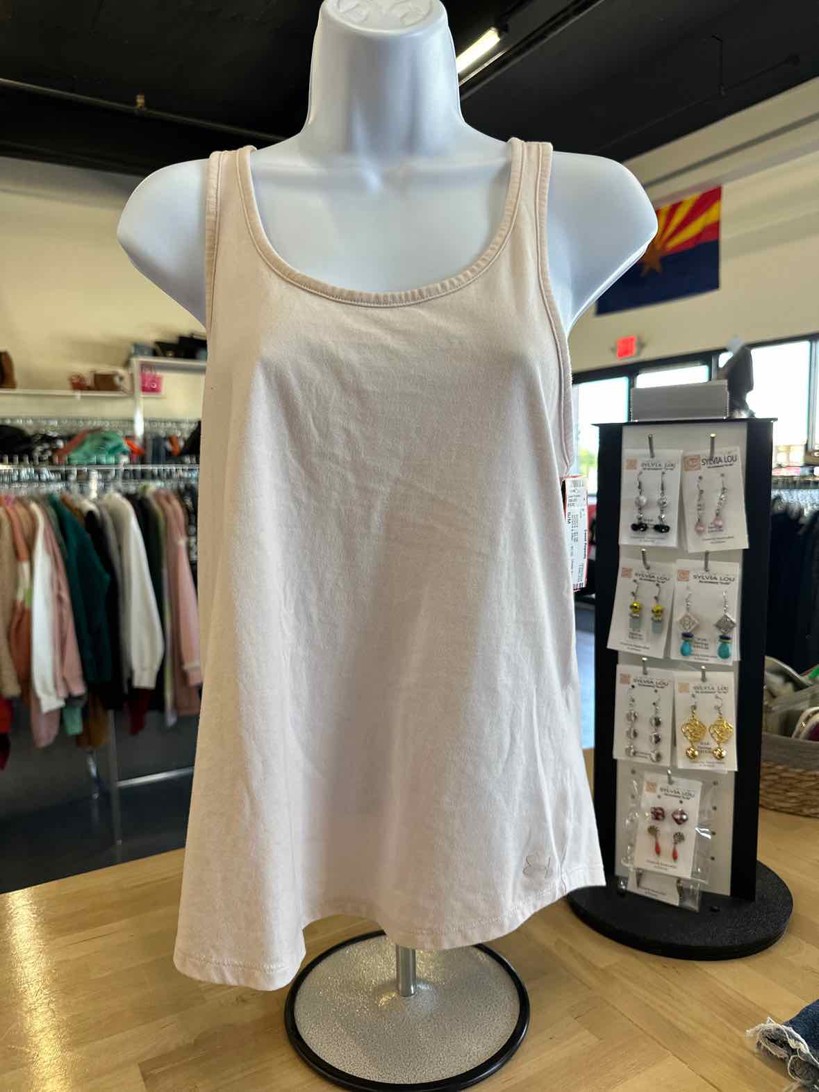 Under Armour Size S/M Pale Pink Tank