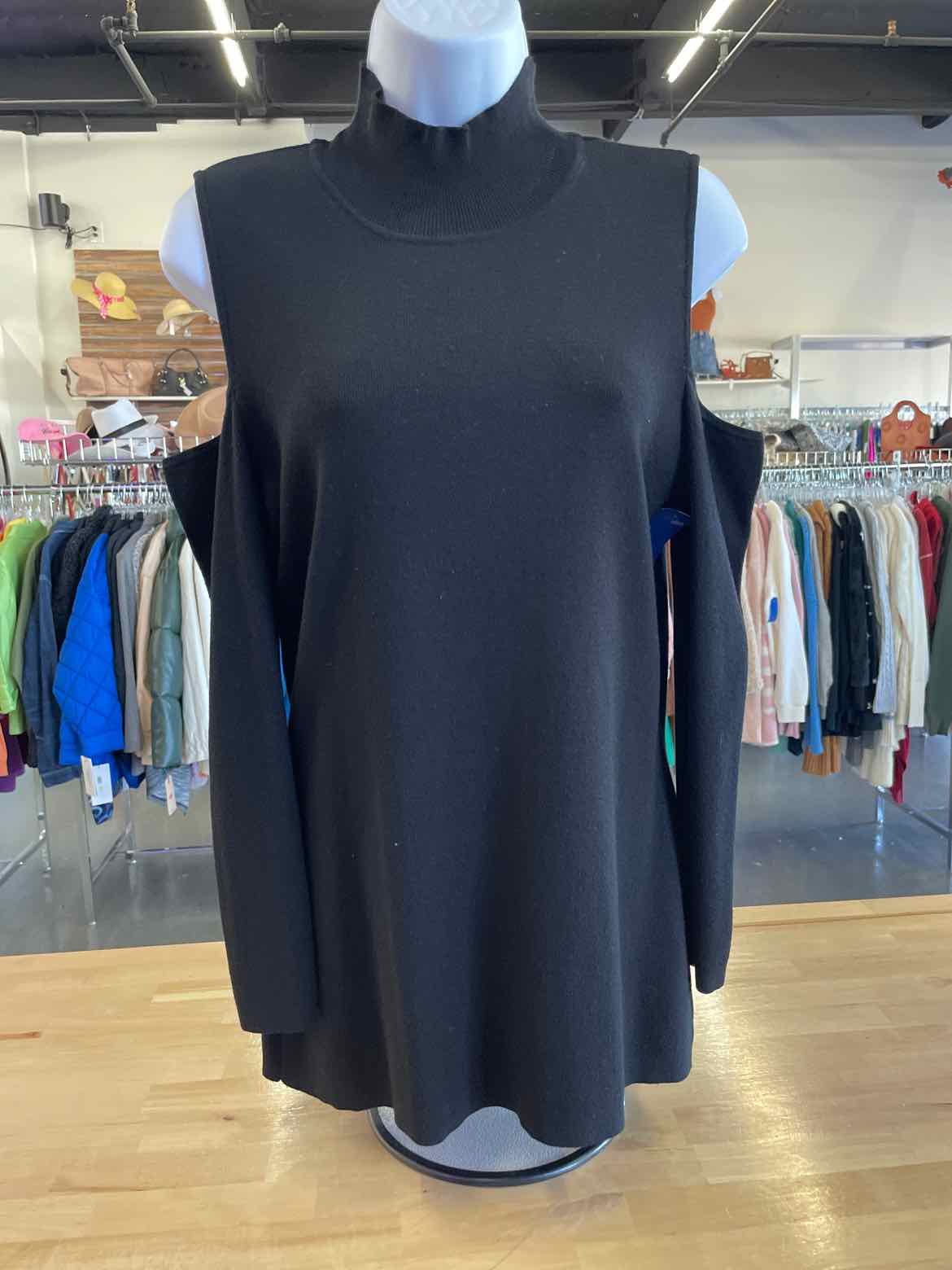 INC Size XL Black Long Sleeve