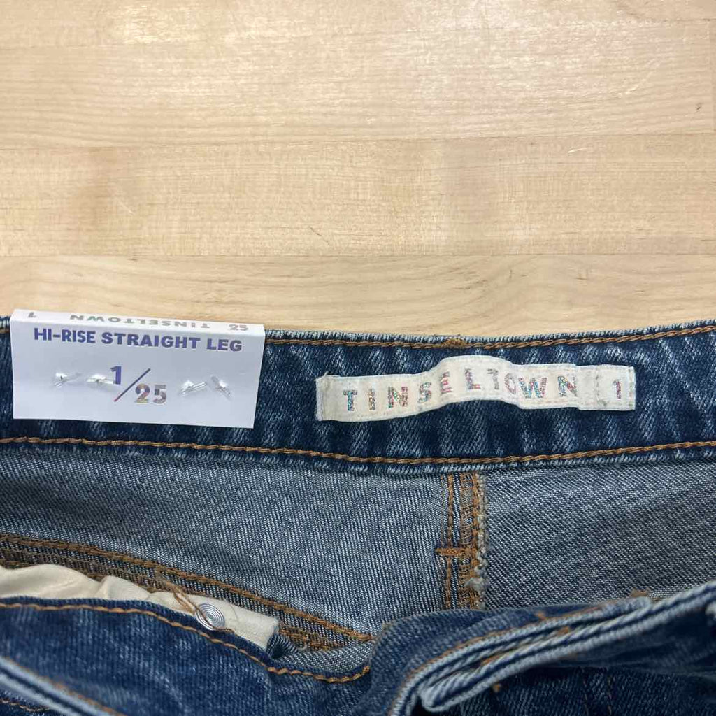TINSELTOWN Size 1 Blue Denim New Jeans