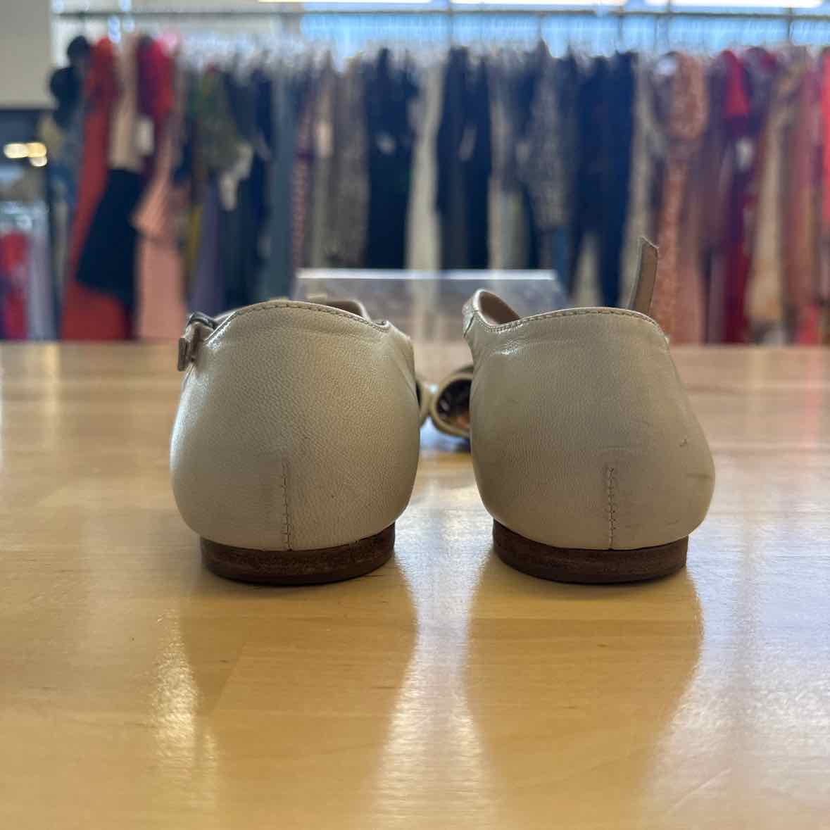 Biala Shoe Size 6.5 White Flats