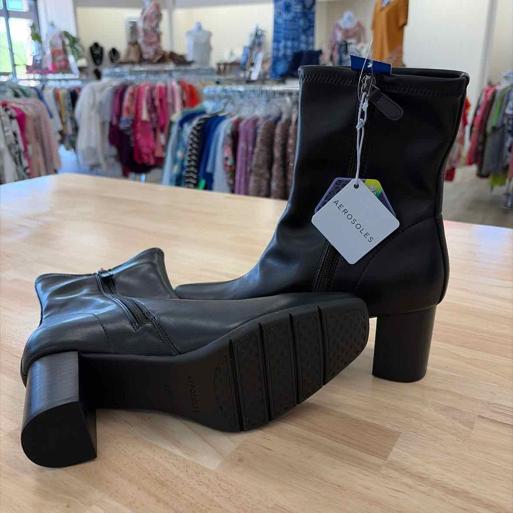 Aerosoles Size 8.5 Women's Miley Mid Boot - Black