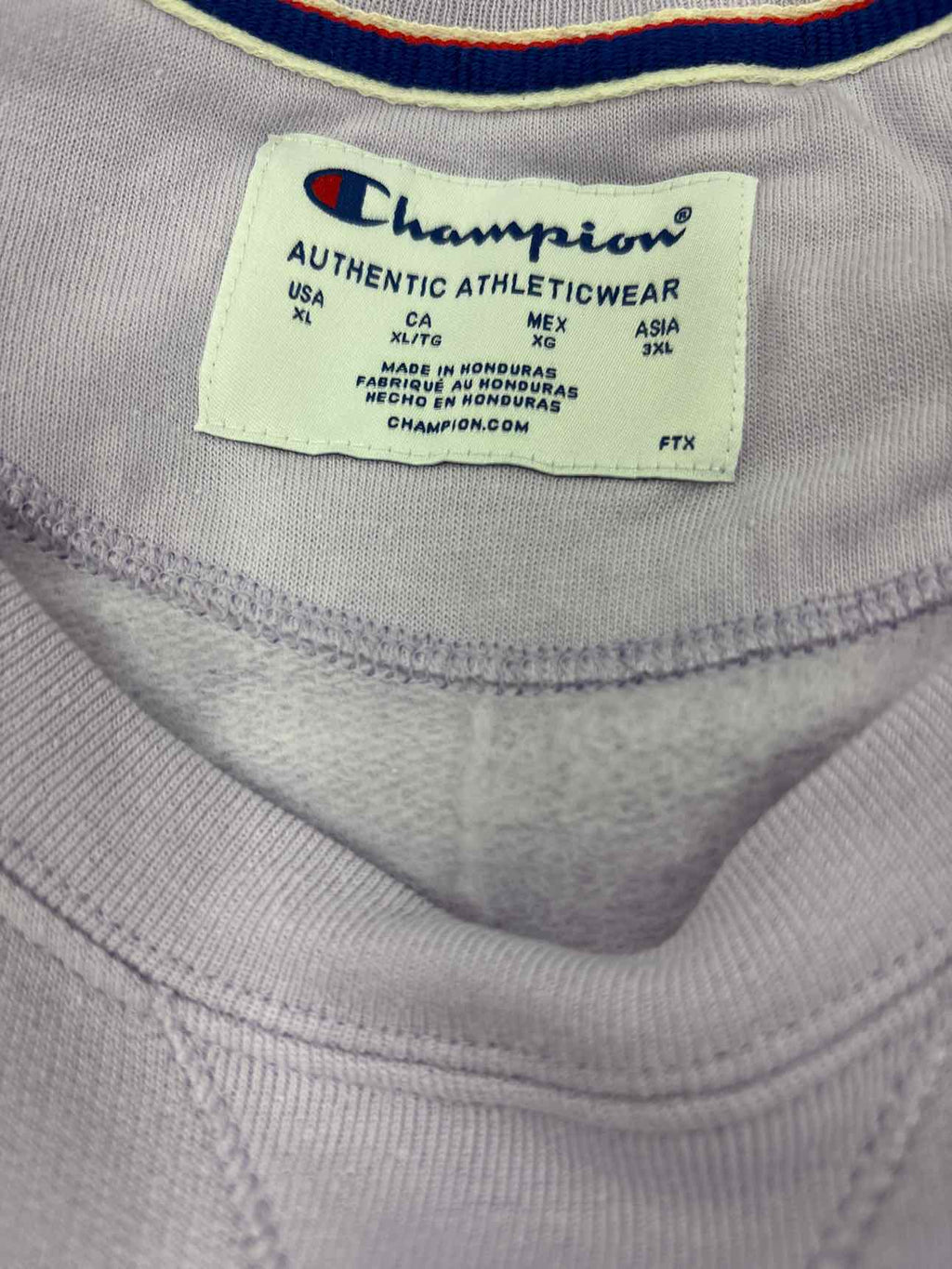 Champion Women's Powerblend Boyfriend Graphic Crewneck Sweatshirt