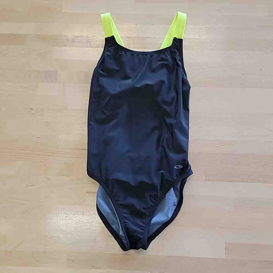Champion Black & Yellow Size S Swimsuit