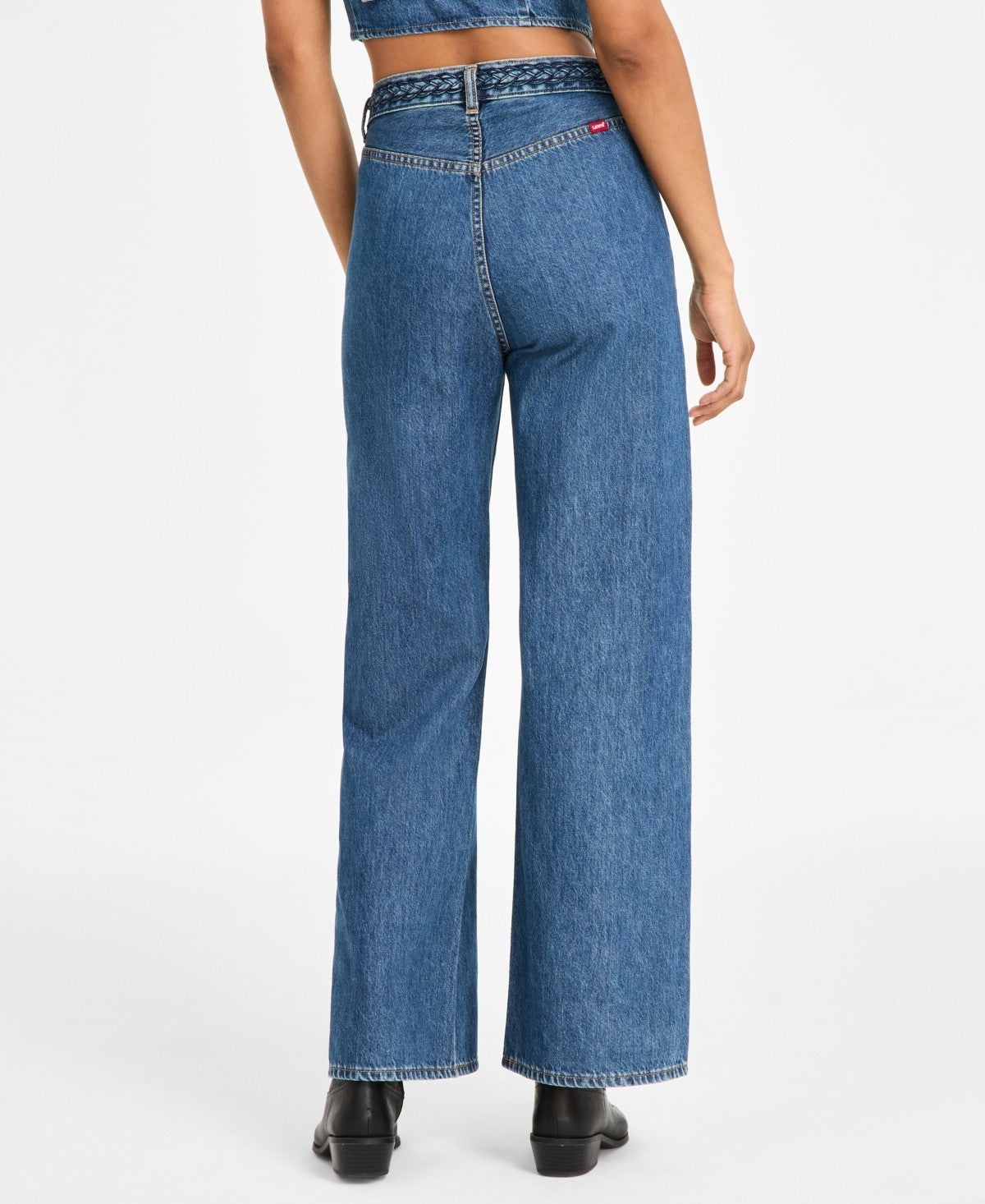 Levi's Ribcage Wide Leg Braided Women's Jeans
