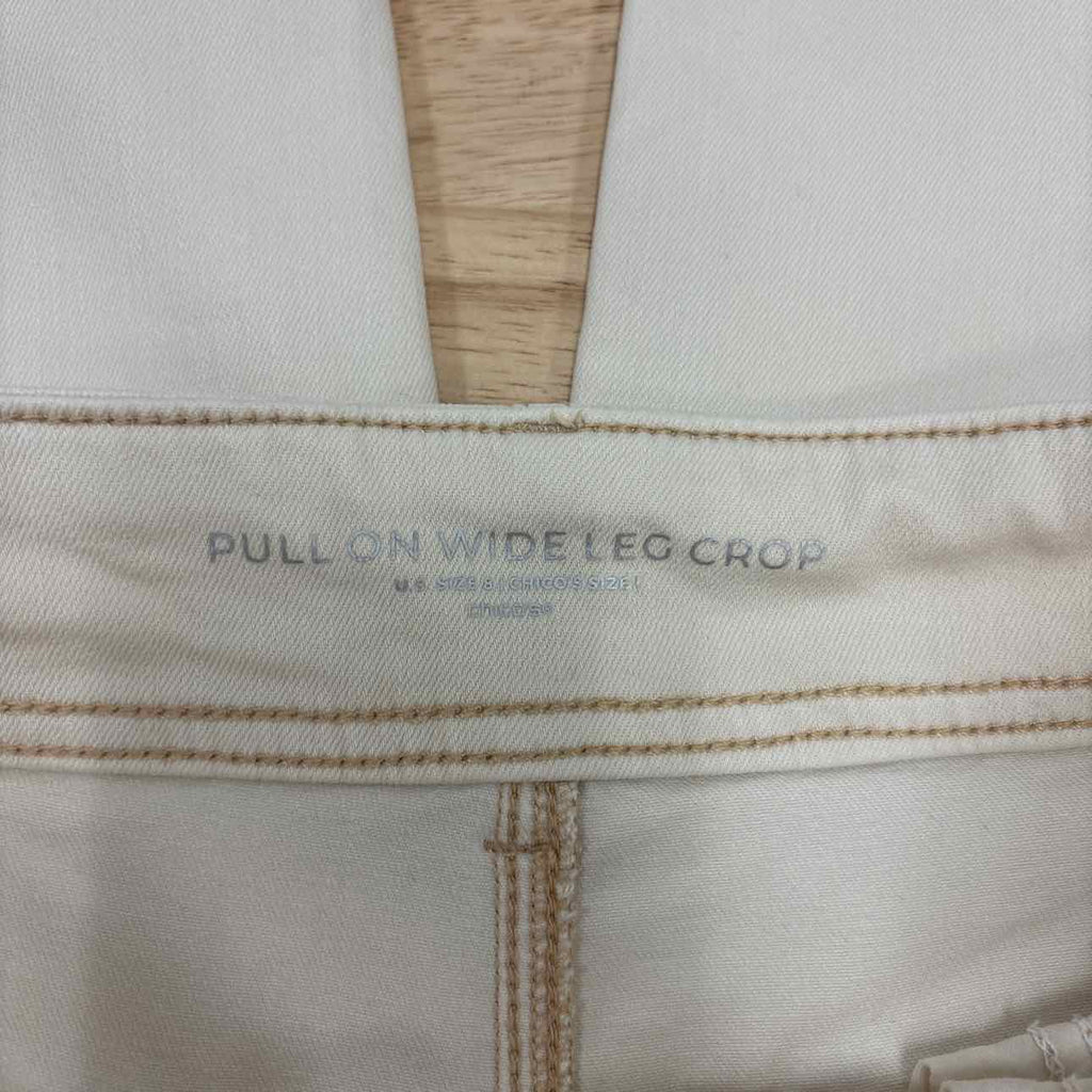 Chico's Size 1 Beige Denim Preloved Jeans