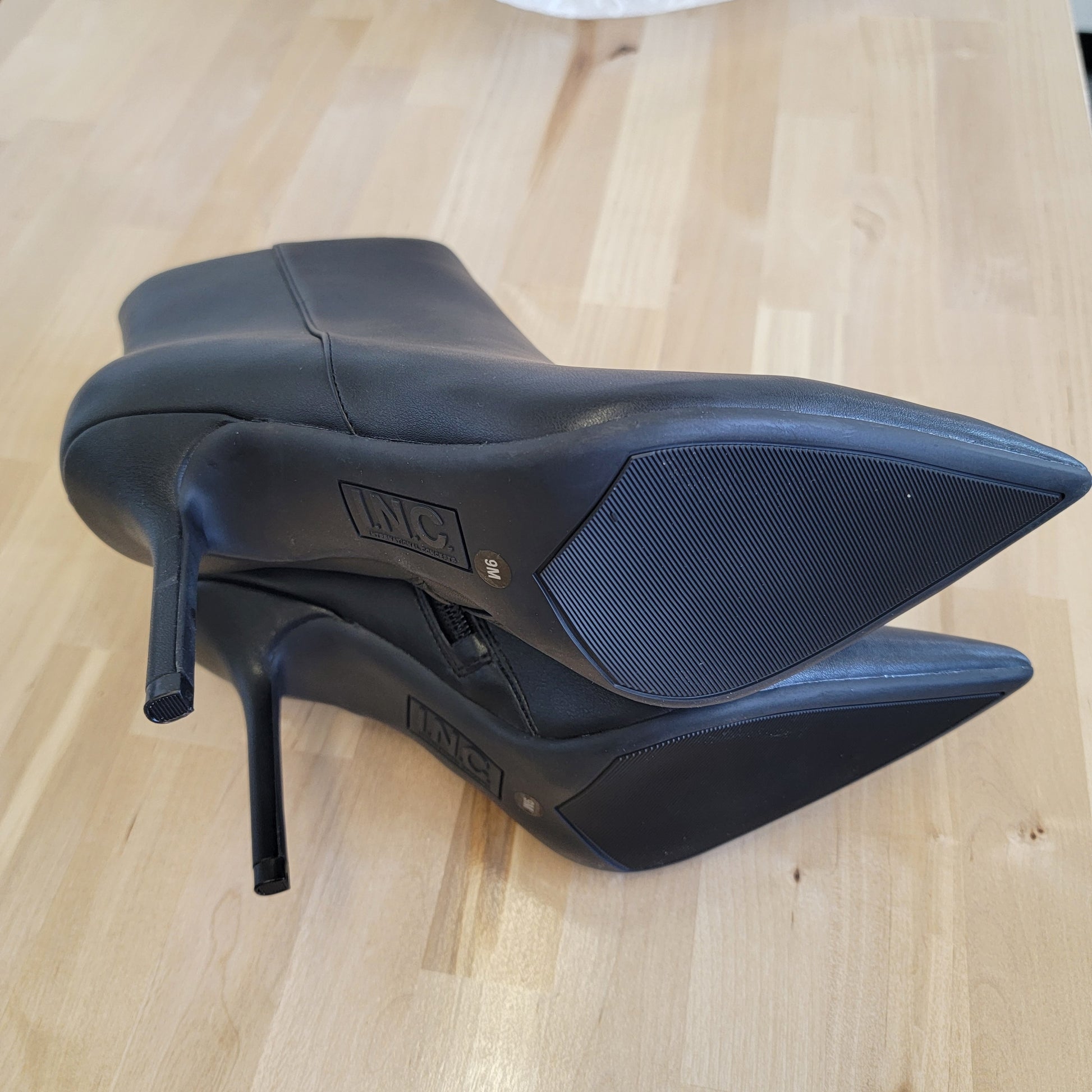 INC Shoe Size 9.5 Black Heels