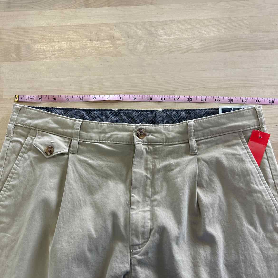 Club Room Size 34x32 Beige MENS Pants