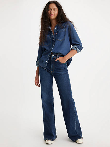 Levi's Size 33x32 Ribcage Bell Jeans
