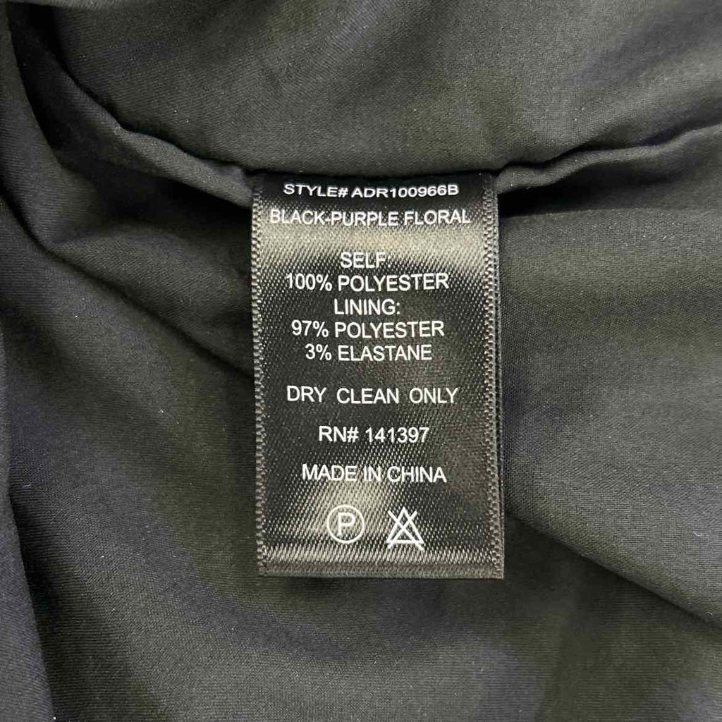 Floret Studios Size S Black/Purple Preloved Dress