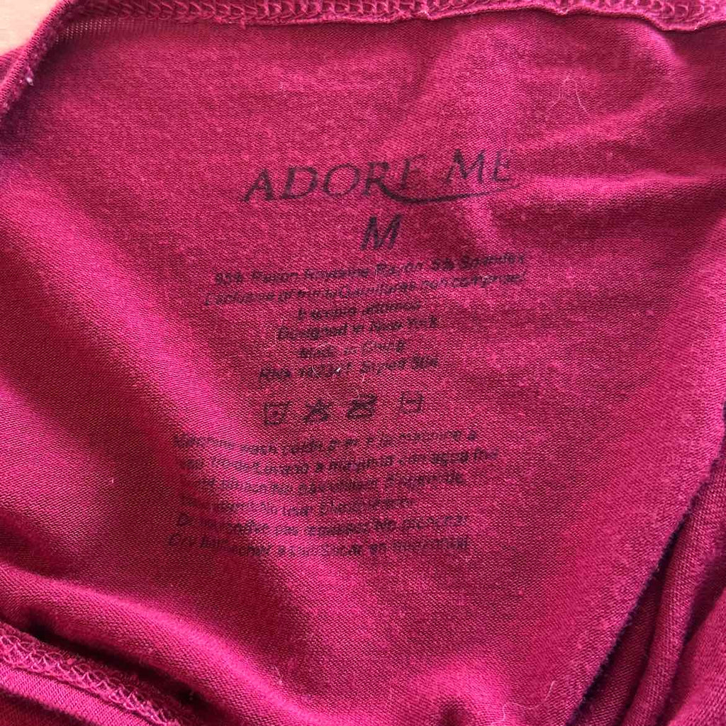 Adore Size M Red & Beige Preloved Dress