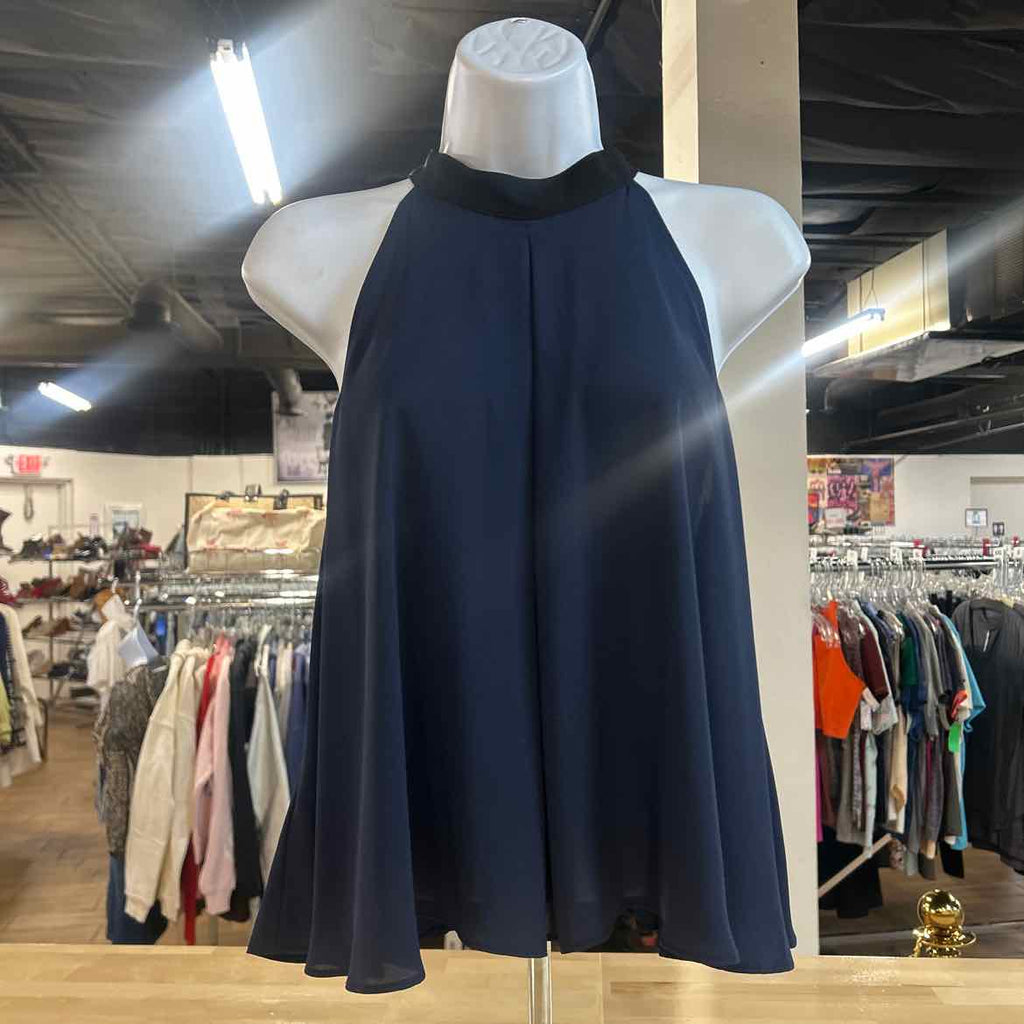 BCBG Size S Navy Preloved Sleeveless