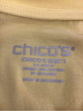 Chico's Size 1 Yellow Preloved Longsleeve