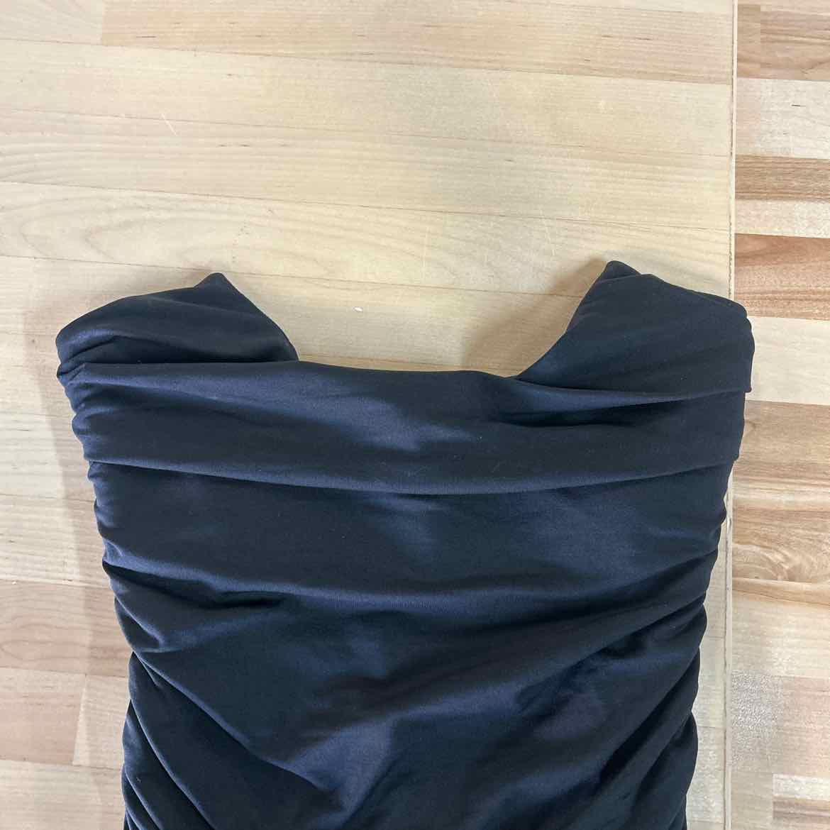 Oh Polly Size 2 Black Preloved Dress