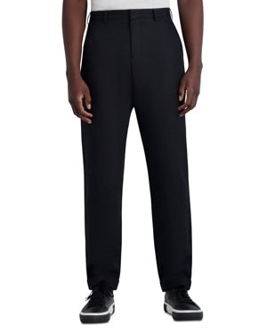 Karl Lagerfield Size 34x31 Black MENS Linen Blend Pants