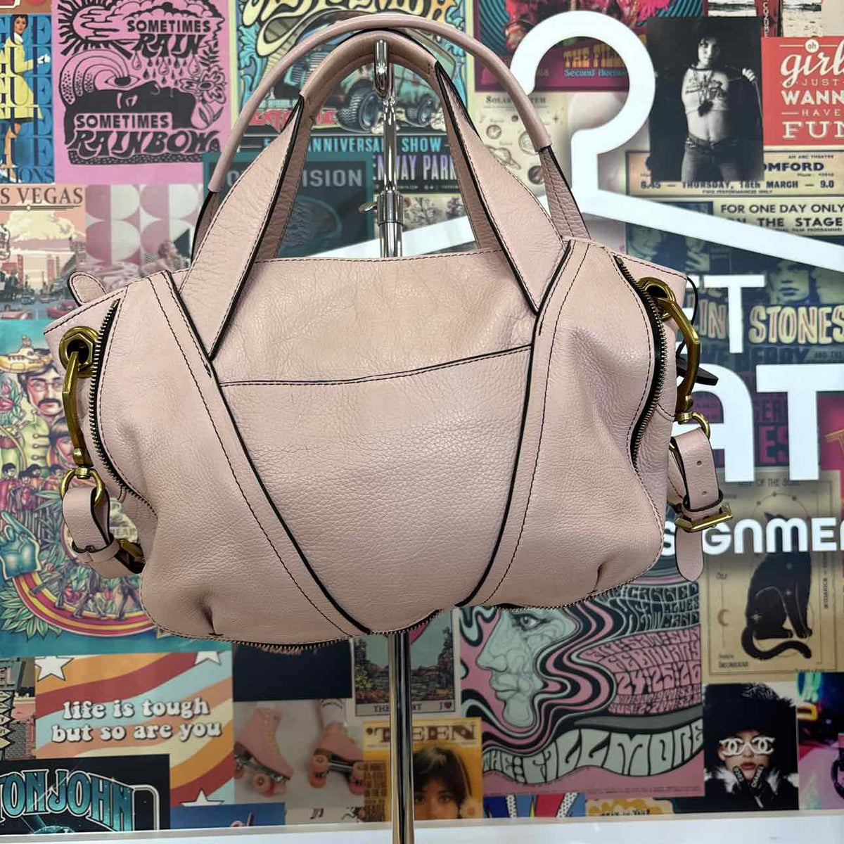 ORYANY Pink Leather Purse
