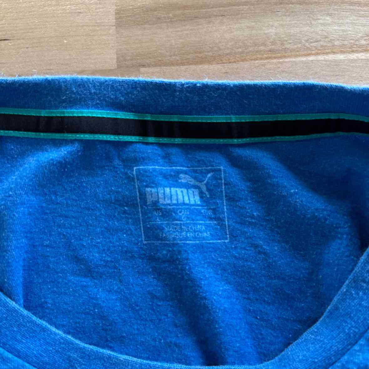 Puma Men's Size L Blue MENS T-shirt