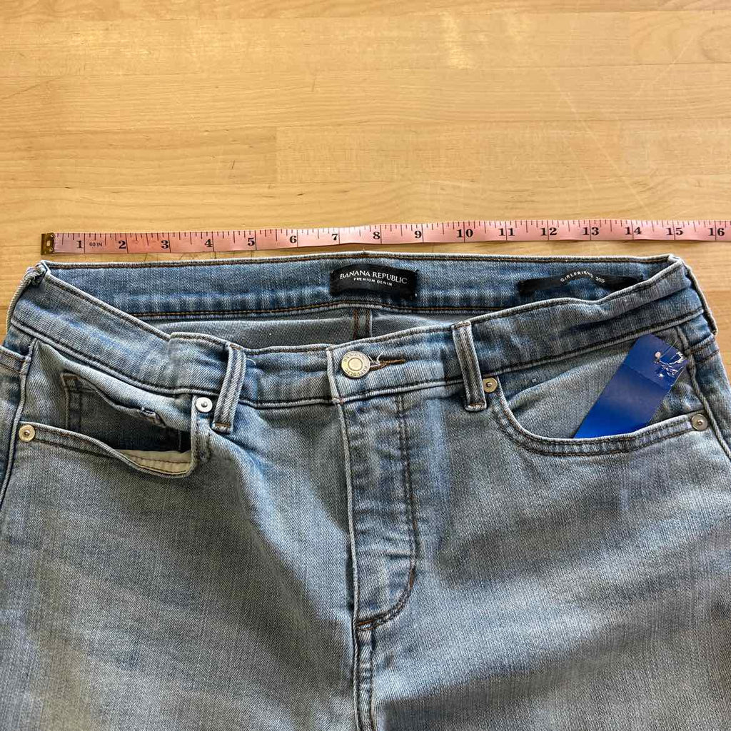 Banana Republic Size 30 Blue Denim Preloved Jeans
