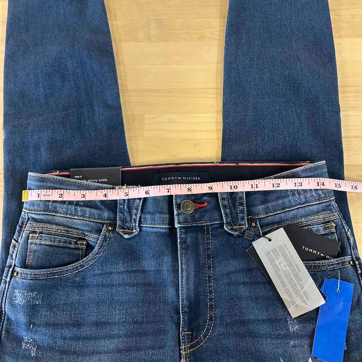 Tommy Hilfiger Size 4 Blue New Jeans