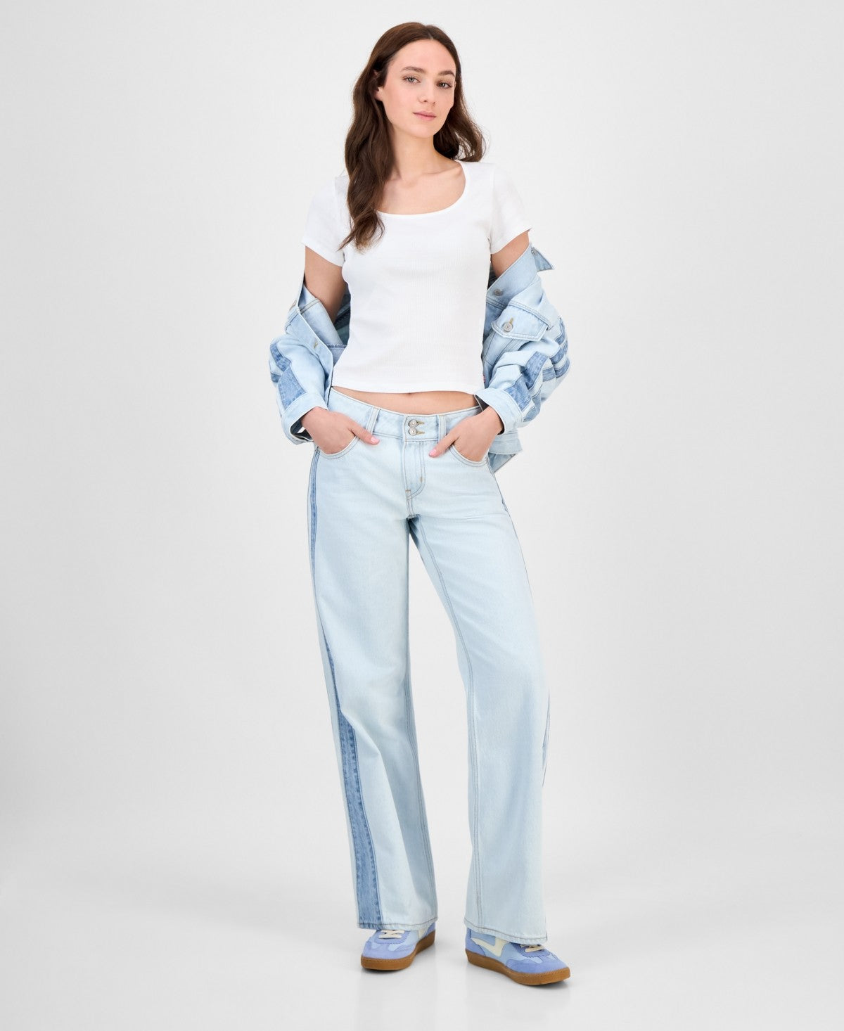 Levi's Superlow Loose Stripe Jeans