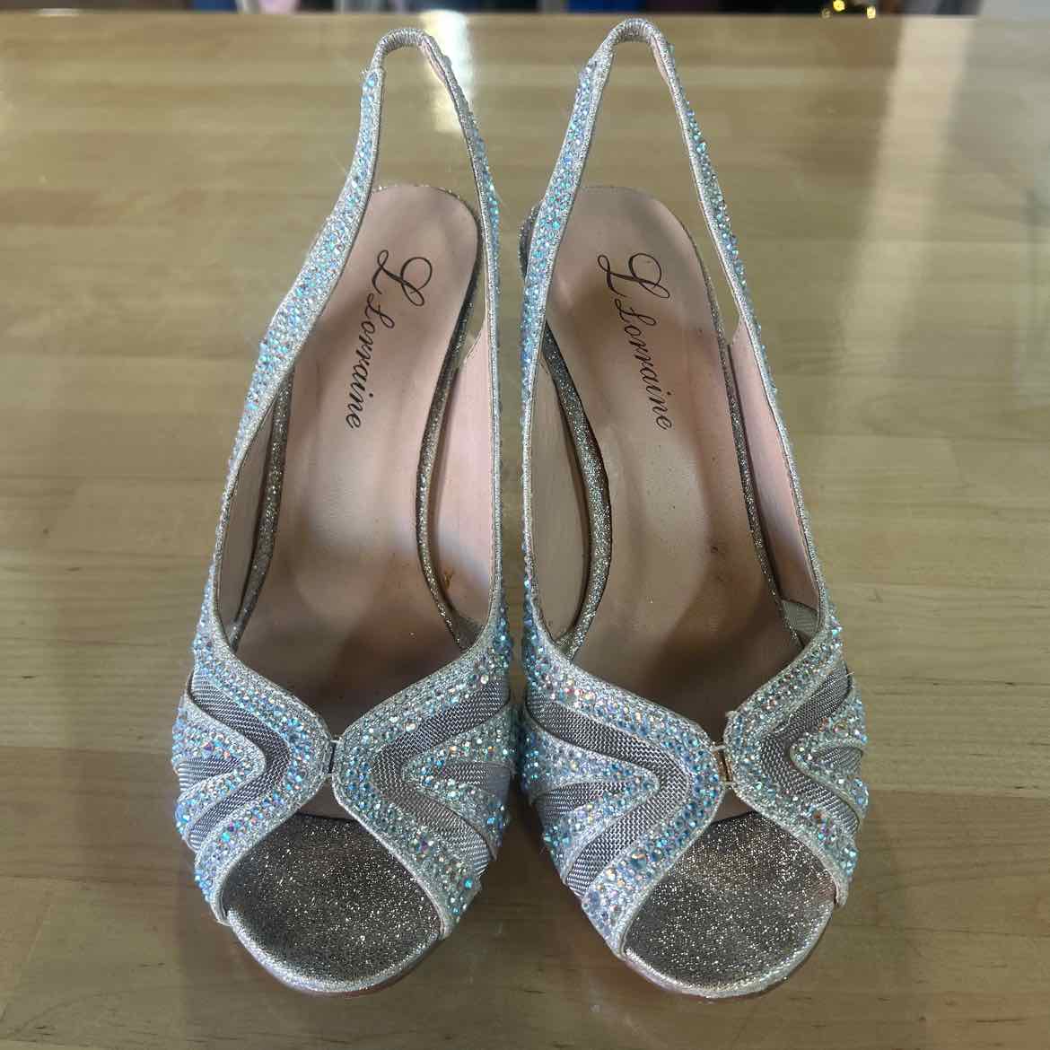 Lorraine Size 6.5 Silver Preloved Heels