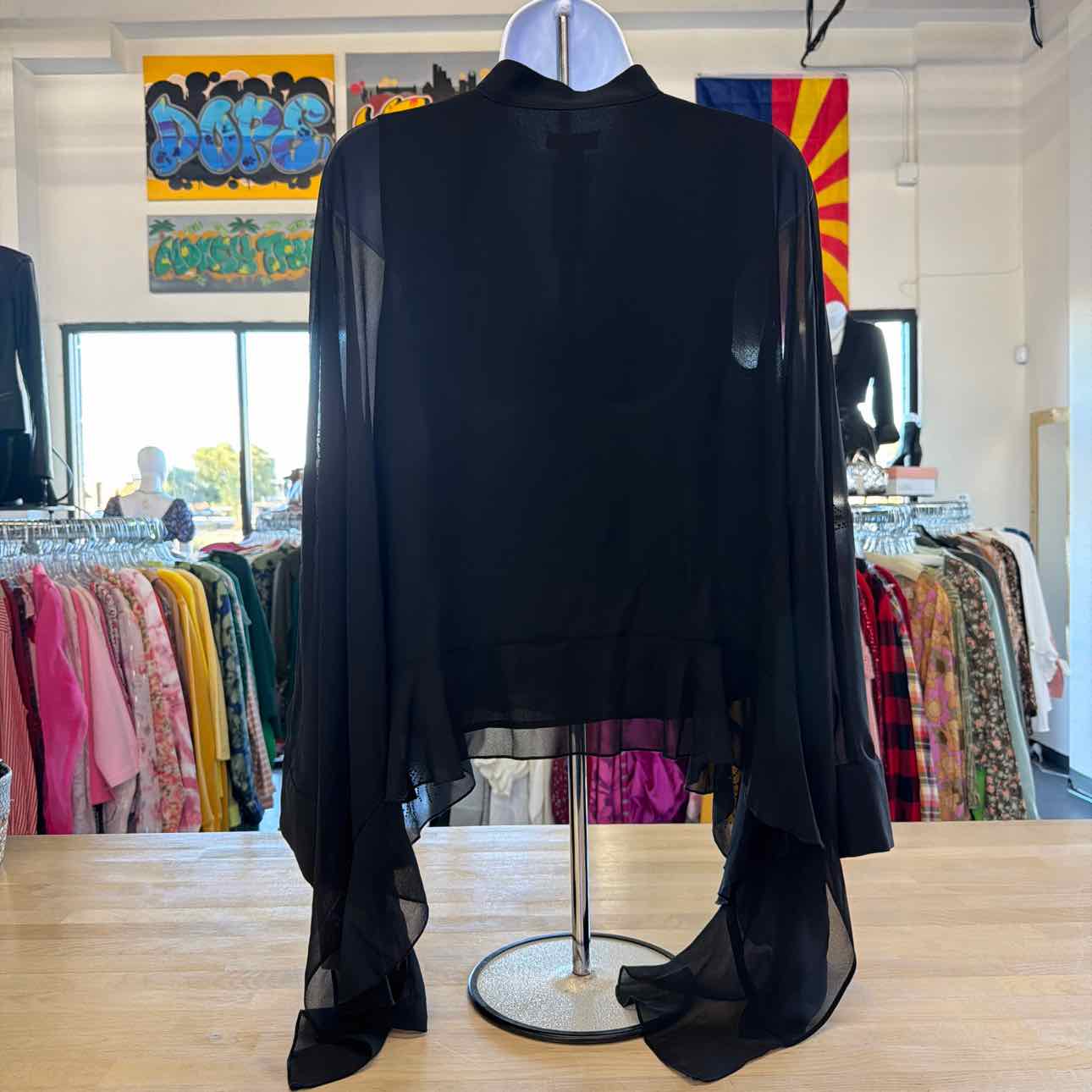 Vince Camuto V-Neck Flowy Blouse Women's